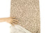 Beige Animal Print Sweater Knit Fabric Remnant 1.25 yards