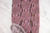 Pink and Brown snake print open weave sweater knit fabric 1.5 yards