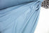Blue Light Weight Knit Jersey Fabric by the yard