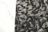 Gray Abstract Floral Burnout Knit Jersey Fabric Remnant 2.75 yards