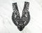 Black Lace Applique