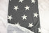 Heather Gray Star Baby French Terry Knit Fabric Remnant 2.25 yards