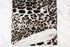 Leopard Print Brushed Sweater Knit Fabric Remnant 30 inches length