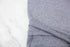 Heather Blue Brushed Sweater Knit Fabric Remnant 42 inches width