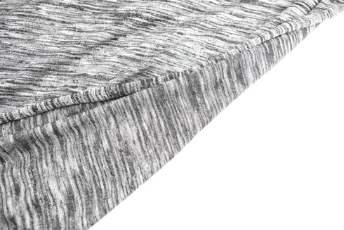 Gray Space Dyed Sweater Knit Fabric by the yard