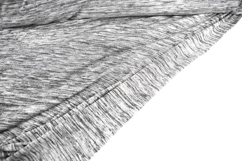 Gray Space Dyed Sweater Knit Fabric by the yard