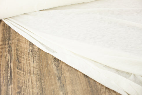 Heather Cream Knit Fabric by the yard