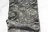 Black and Silver Modern Swirls Brocade Designer Fabric by the yard