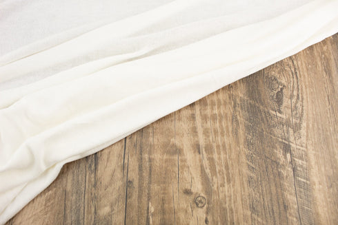 Cream Open Weave Sweater Knit Designer Fabric by the yard