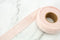 Light Pink rib knit jersey bias tape 10 yards x 1-1/8 inches wide