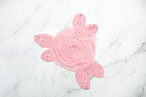 Pink Floral Applique