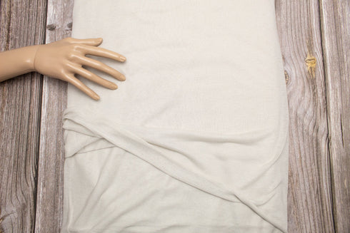 Stone Beige Light Weight Sweater Knit Fabric by the yard