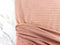Blush Peach Pink Stripe Knit Jersey Fabric Remnant 3 yards PDK00785