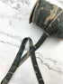 Camouflage Knit Jersey Trim Spaghetti Strap Trim Hollow Tube Tubular Trim 10 yards ATN01159