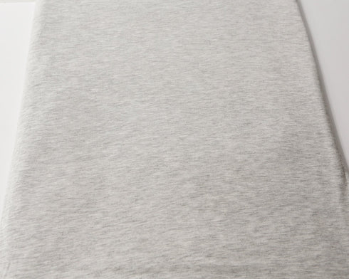 Heather Light Gray Knit Jersey Fabric 1.75 yards ATK00089