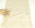 Metallic Gold and Off White Stripe Open Weave Sweater Knit Fabric by the yard OSK00170