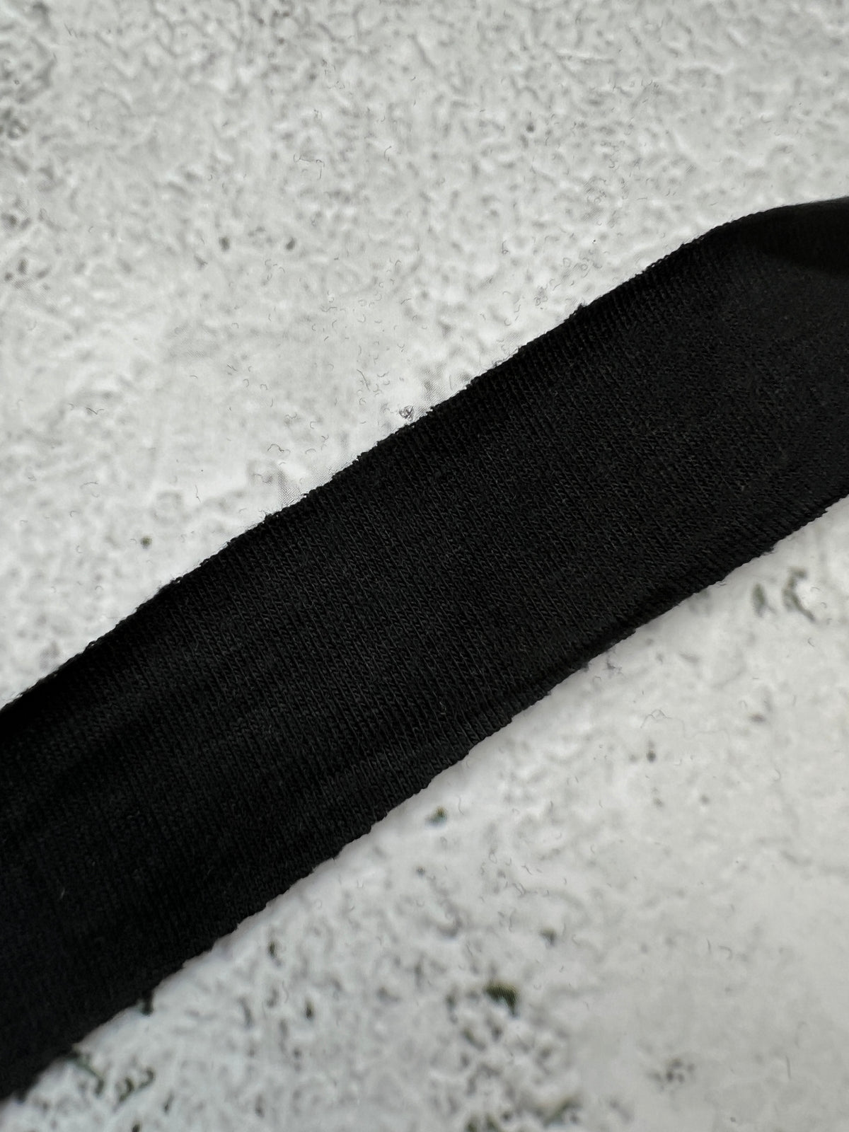 Black Knit Jersey Bias Tape 1 inch width 25 yards