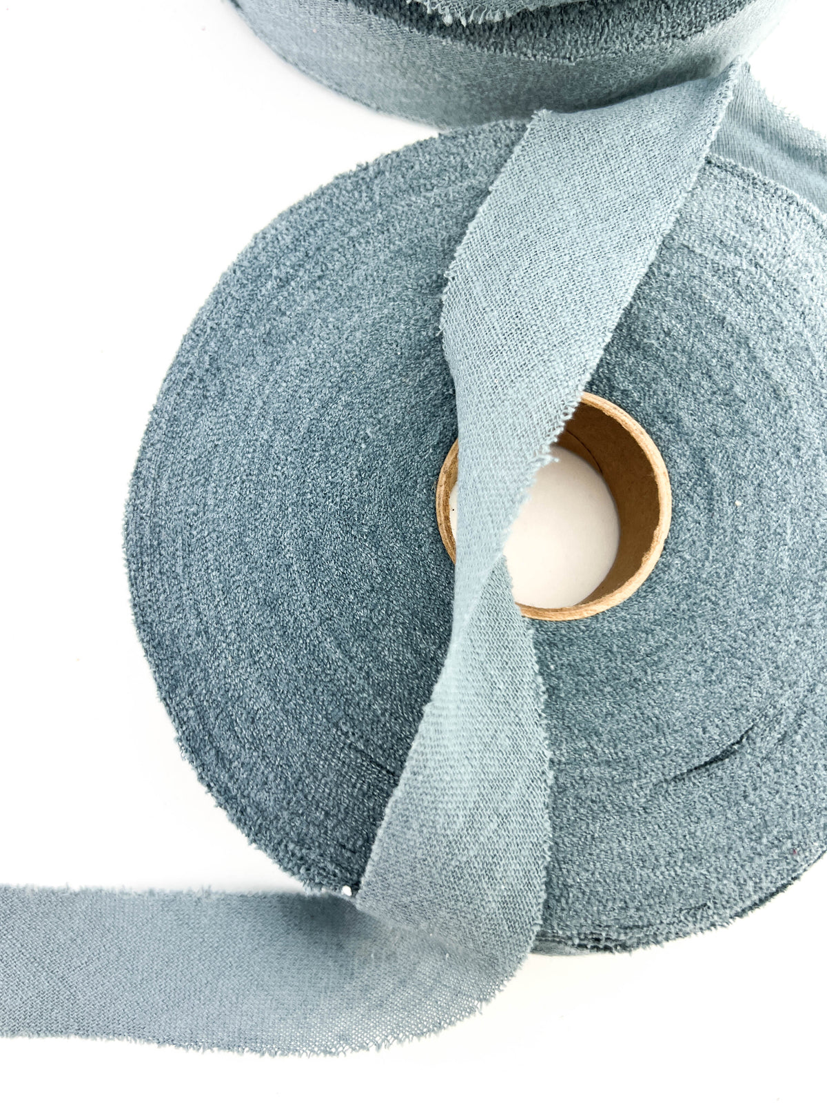 Sage Blue Gray Woven Bias Tape Bundle: 4 Large Rolls, 100+ Yards, 1.25" Width