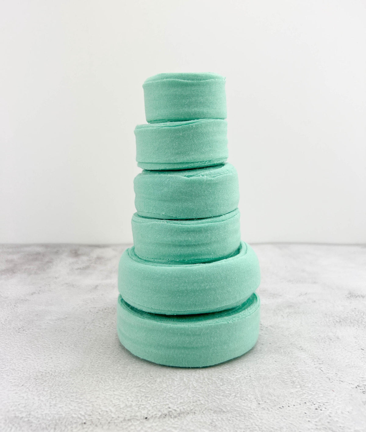 Mint Green Knit Jersey Bias Tape Bundle: 70 Yards, 1.25" Width