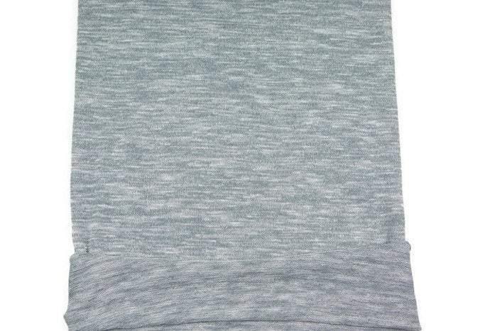 Heather Blue Gray and Off White Sweater Knit Fabric 1.75 Yards OSK00603 - Felinus Fabrics