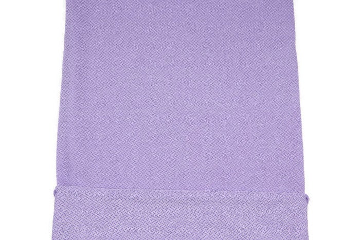 Lavender Terry Loop Like Sweater Knit Fabric by the yard