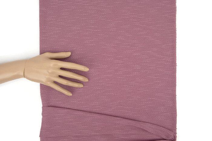 Heather Dusty Rose Sweater Knit Fabric by the yard OSK00868R - Felinus Fabrics