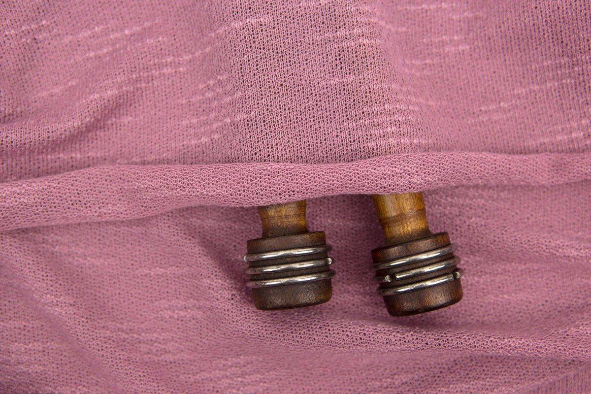 Heather Dusty Rose Sweater Knit Fabric by the yard OSK00868R - Felinus Fabrics