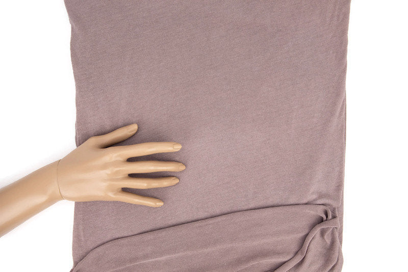 Hot Chocolate Brown Light Weight Sweater Knit Fabric by the yard