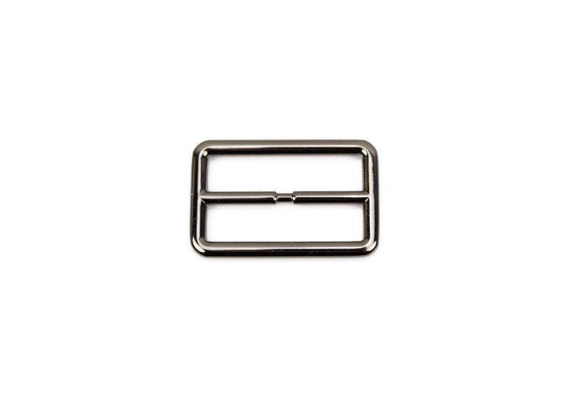 Gunmetal High End Buckle Slide Buckle Adjustable 2 Pieces - Felinus Fabrics