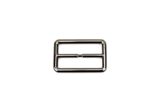 Gunmetal High End Buckle Slide Buckle Adjustable 2 Pieces - Felinus Fabrics