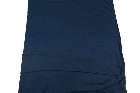 Navy Blue Dark Blue Knit Jersey Fabric by the yard