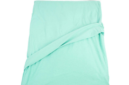 Mint Knit Jersey Fabric Cotton Spandex 2.75 yards