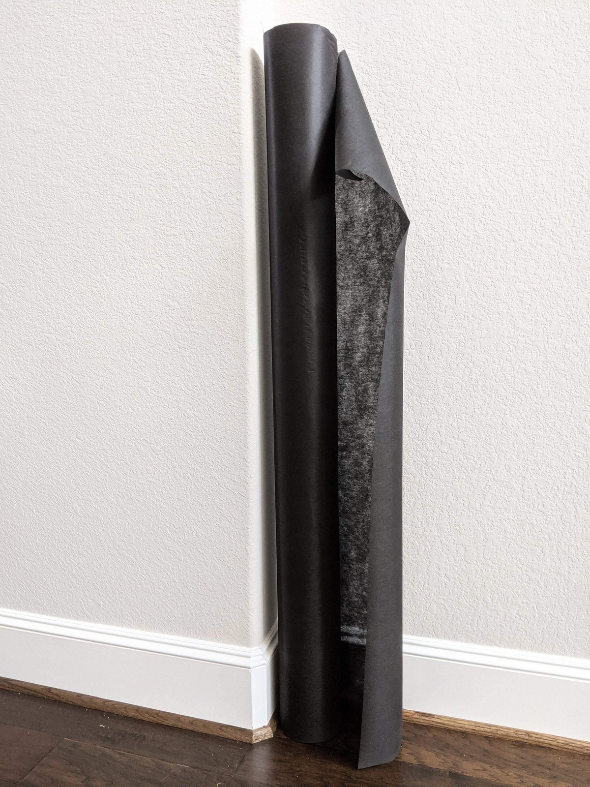 Black Non Fusible Non Woven Interfacing Stiff Medium Weight 50.5 inches width by the yard - Felinus Fabrics