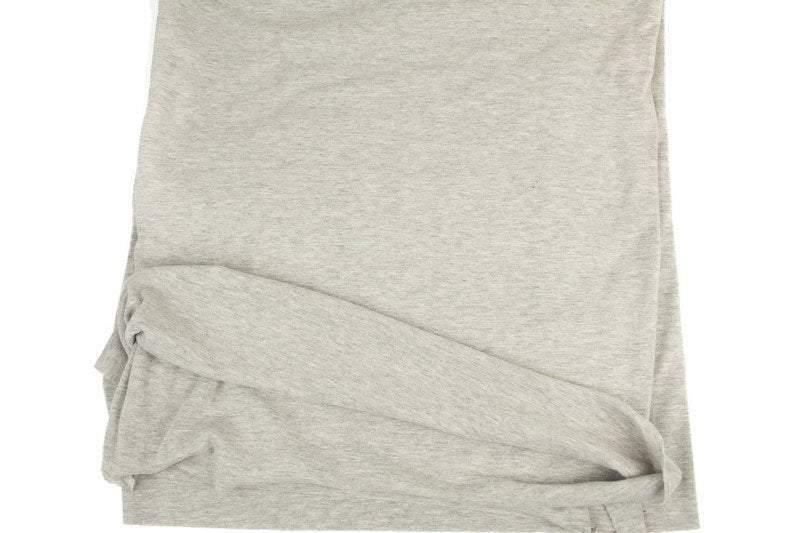 Light Heather Gray Ponte Knit Fabric Double Knit 3 yards Extra Wide ATK00439A - Felinus Fabrics