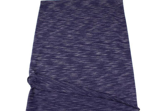 Heather Blue Violet Knit Jersey Fabric by the yard ATK00450R - Felinus Fabrics