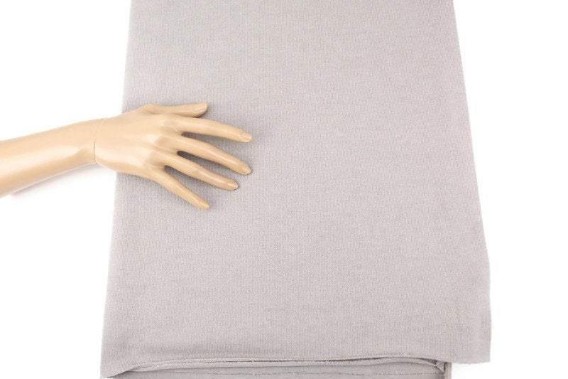 Warm Gray Sweater Knit Fabric by the yard OSK01022R - Felinus Fabrics
