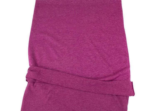 Heather Magenta Shimmer Knit Jersey Fabric by the yard ATK00455R - Felinus Fabrics