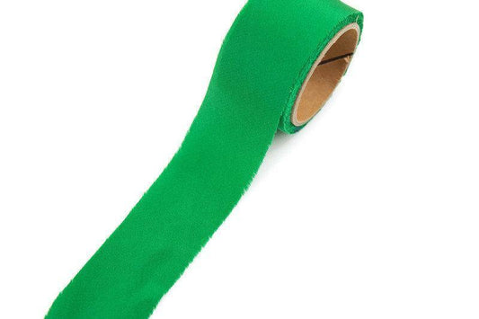 Green Silk Bias Tape 1-1/8 inches width x 4 yards BST00185 - Felinus Fabrics