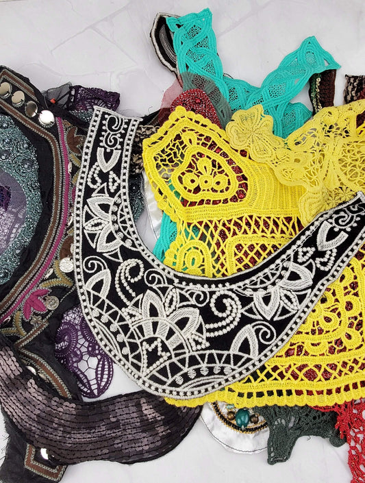 20 Pieces of Fancy Appliques Surprise Variety Bundle Pack - Felinus Fabrics