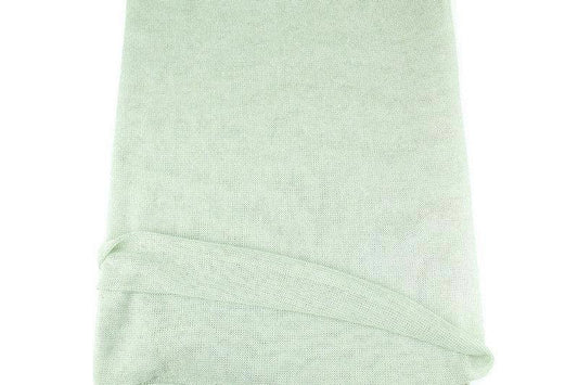 Light Seafoam Green Open Weave Sweater Knit Fabric by the yard OSK01093R - Felinus Fabrics