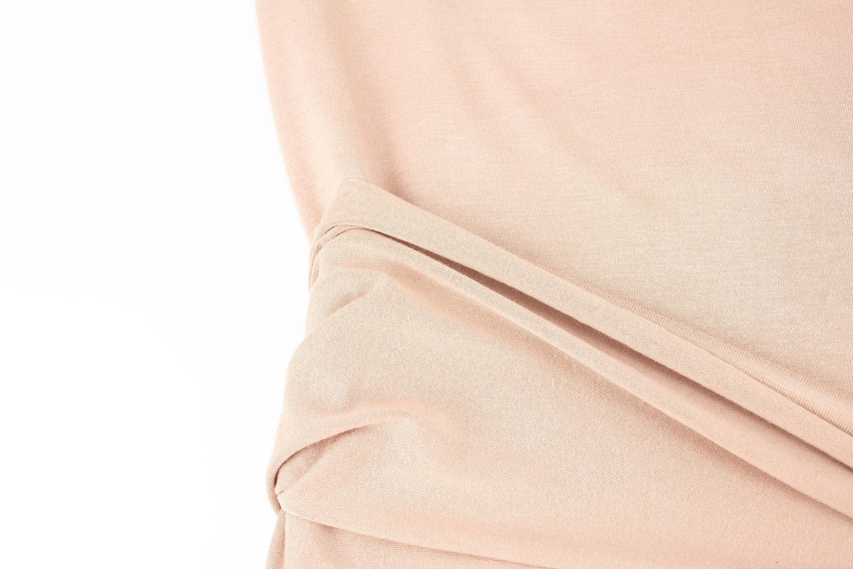 Nude Beige Version II Knit Jersey Fabric by the yard - Felinus Fabrics