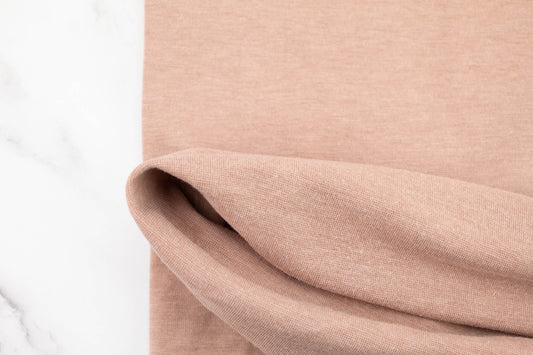 Nude Beige Knit Jersey Fabric by the yard
